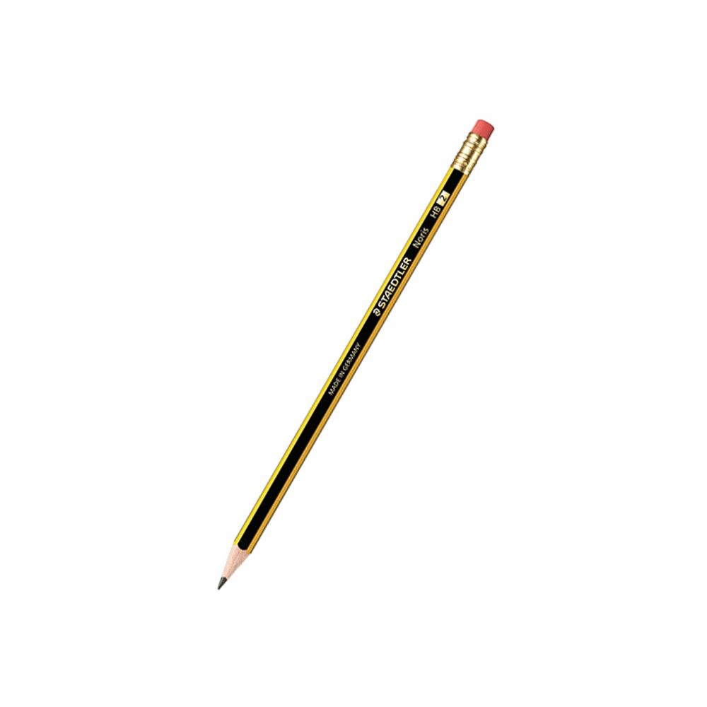 Staedtler 2437 Drvena olovka sa gumicom Noris HB 122 slika 1