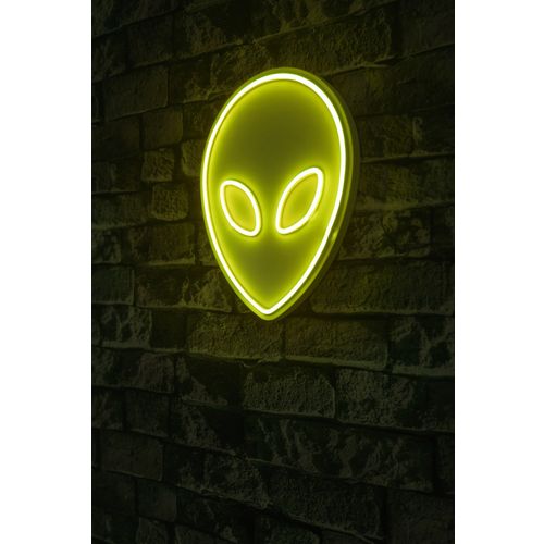 Wallity Ukrasna plastična LED rasvjeta, Alien - Yellow slika 9