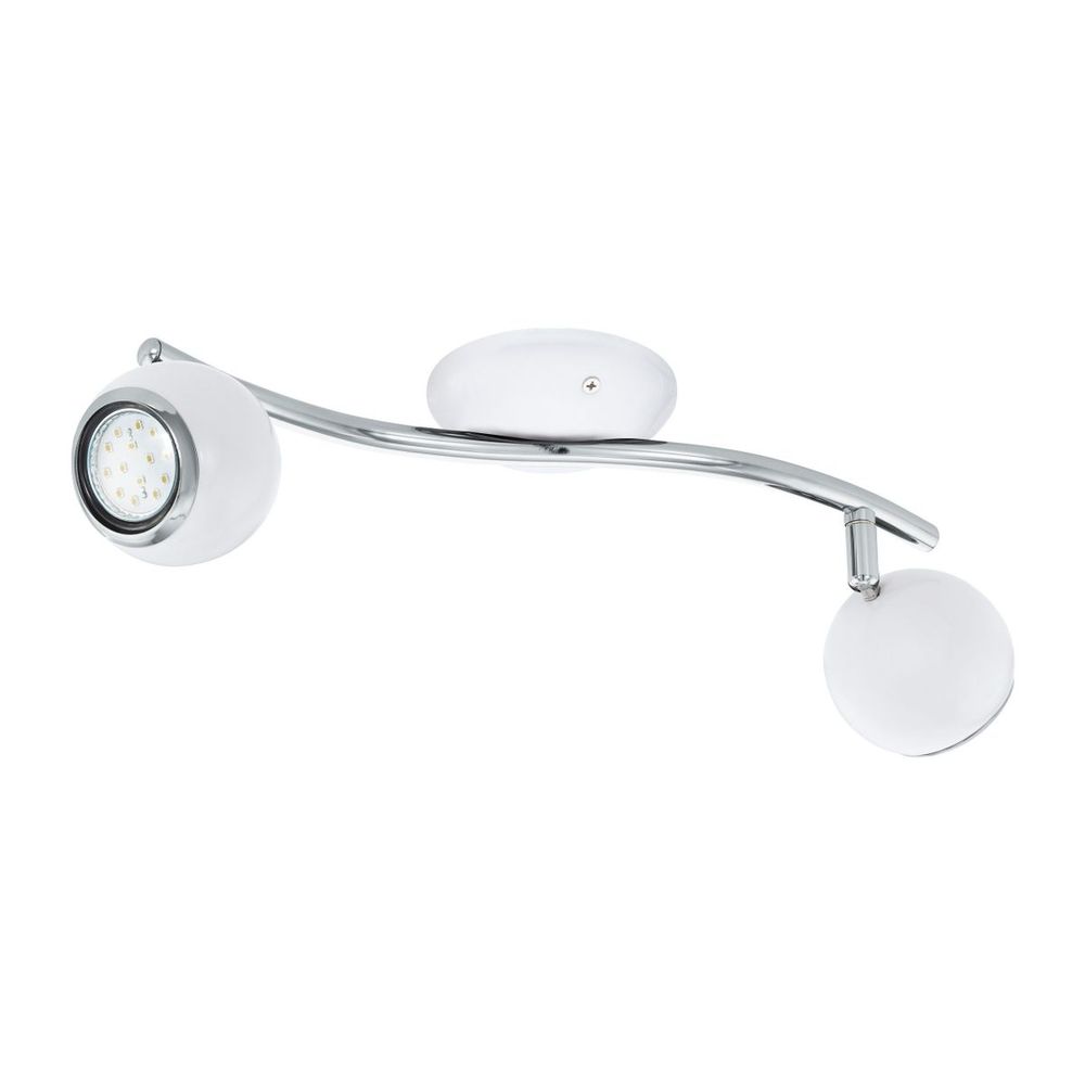 Eglo Bimeda reflektor/2, led, gu10, 2x3w, 2x240lm, bijela/krom  slika 7
