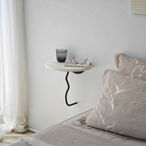 Leo - Black, White Black
White Wall Shelf slika 6