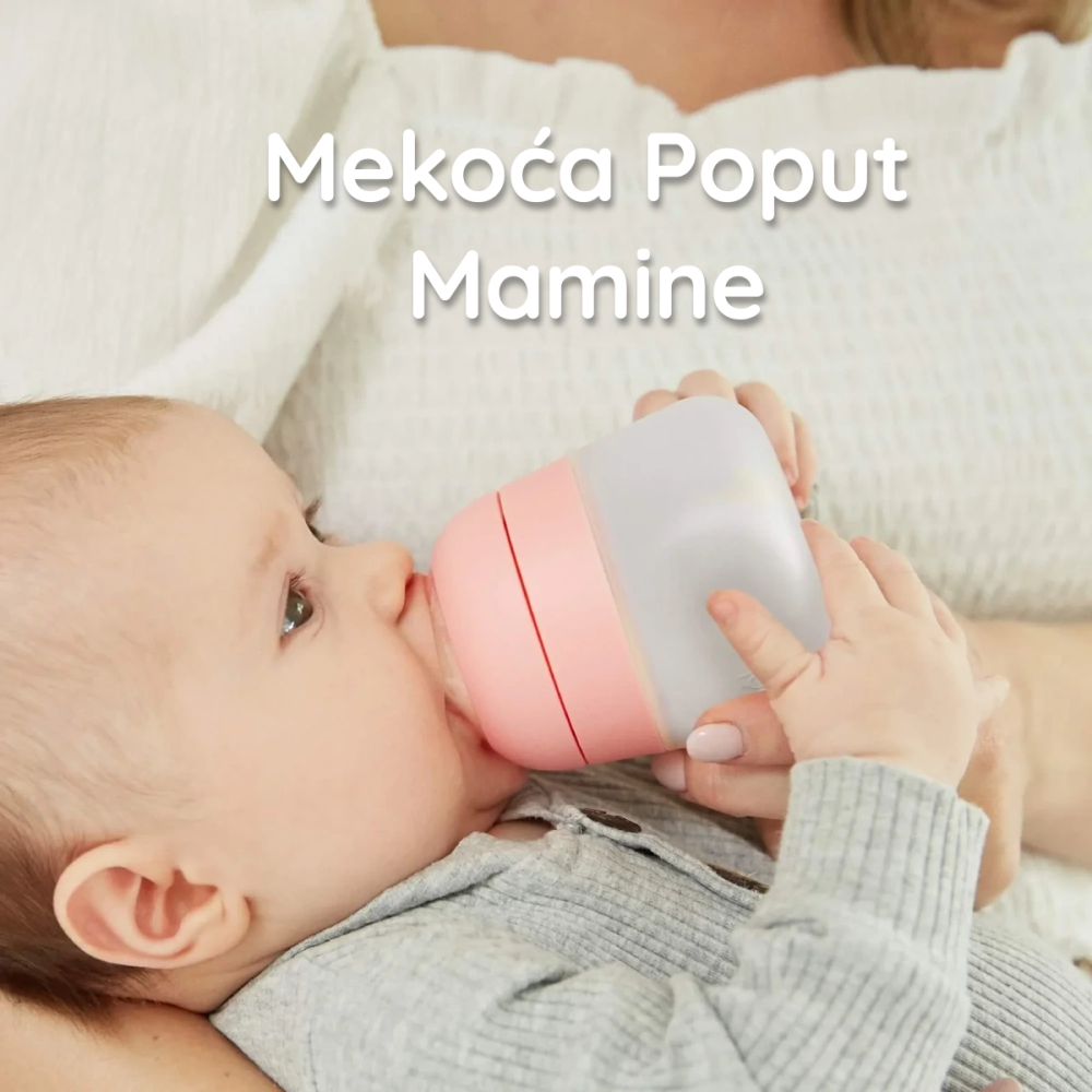 Nanobébé® Silikonska flašica Flexy 270ml, Bijela slika 10