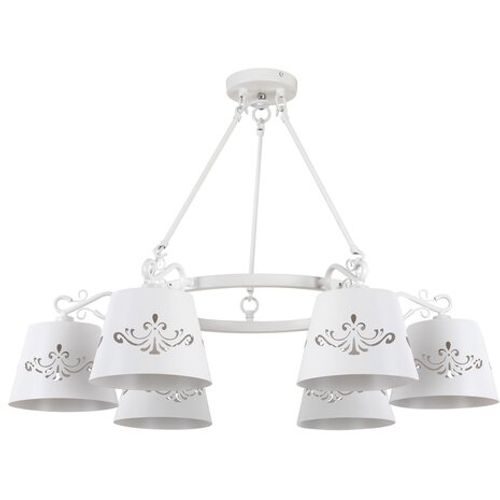 Rabalux Anna pendantik lamp E14 6x40W,bela slika 1