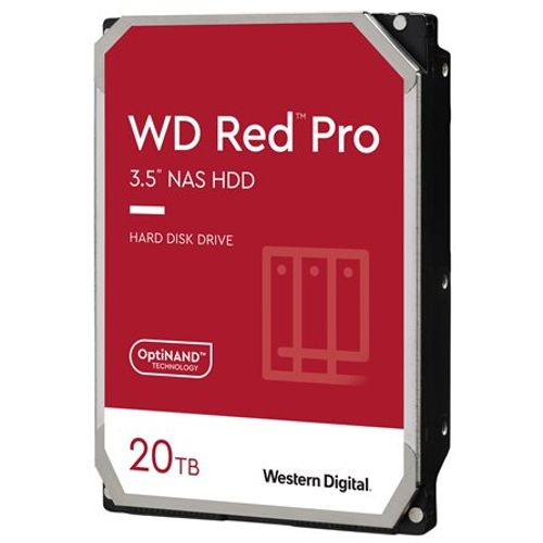 WD Red Pro 20TB 6Gb/s SATA NAS HDD WD201KFGX slika 1