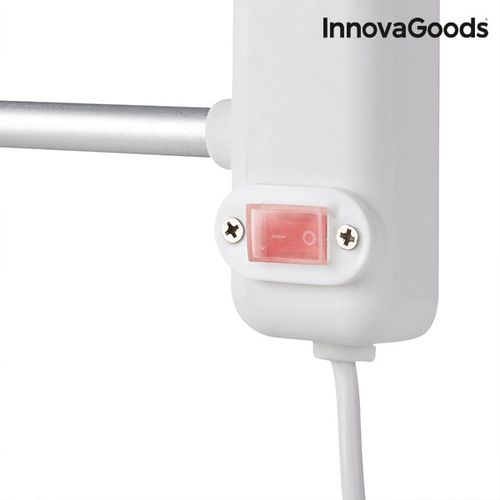 InnovaGoods električni zidni grijaći držač za ručnike 65W bijelo-sivi 5šipki slika 6