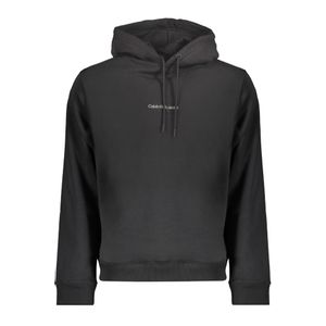 CALVIN KLEIN MEN'S BLACK ZIP-UP SWEATSHIRT