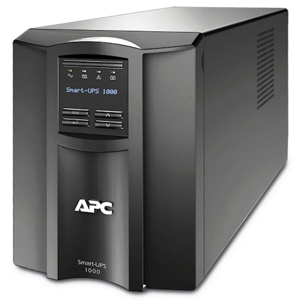Smart-UPS APC,1000VA, Tower, 230V, 8x IEC C13, SmartConnect Port+SmartSlot, AVR, LCD slika 1