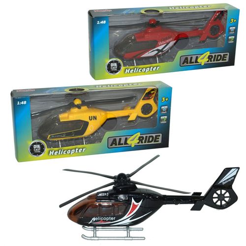 Helikopter, 1:48, die-cast, 3s, baterije slika 1