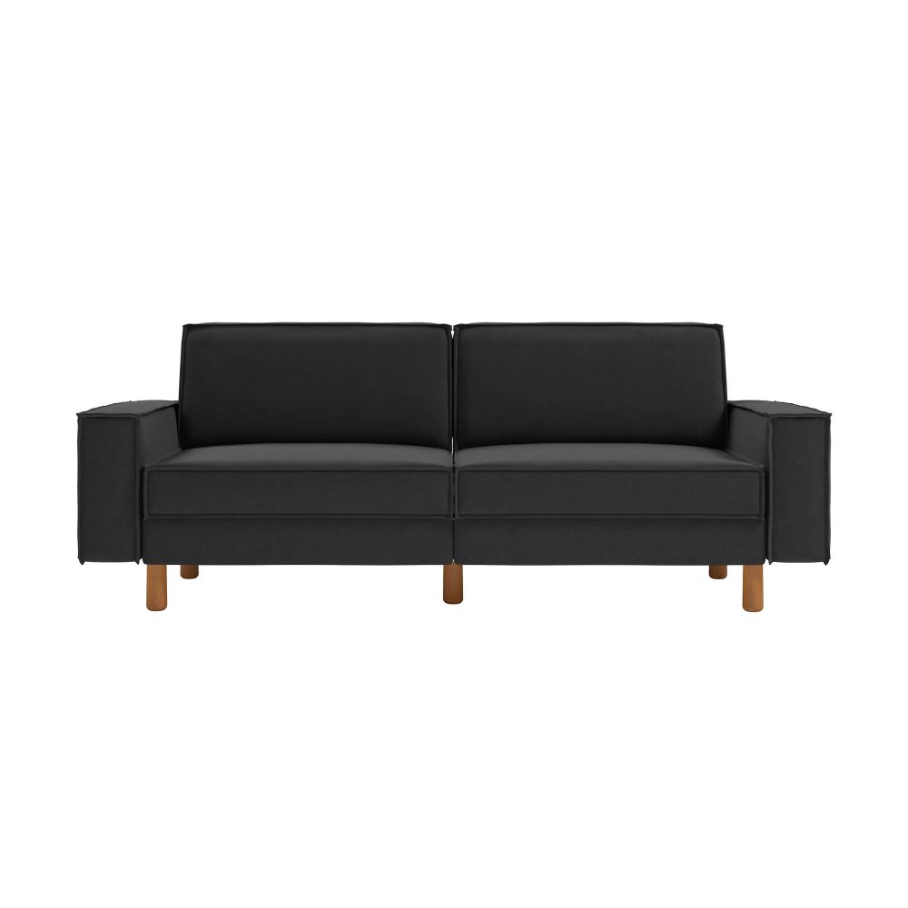 Sofa za 3 Osobe Sparrow 3 - Noćno Sivo Orahovo slika 2