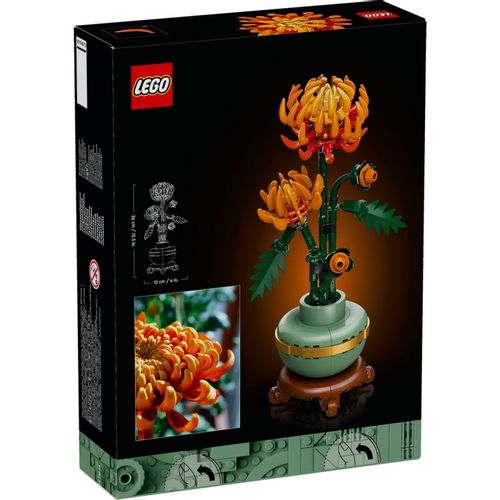 Lego Icons Botanicals Chrysanthemum slika 2