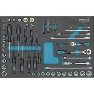 TORX® set ključeva s dvostrukim prstenom, ključem itd. Set alata za obrtnike 75-dijelni set Hazet 163-53/75