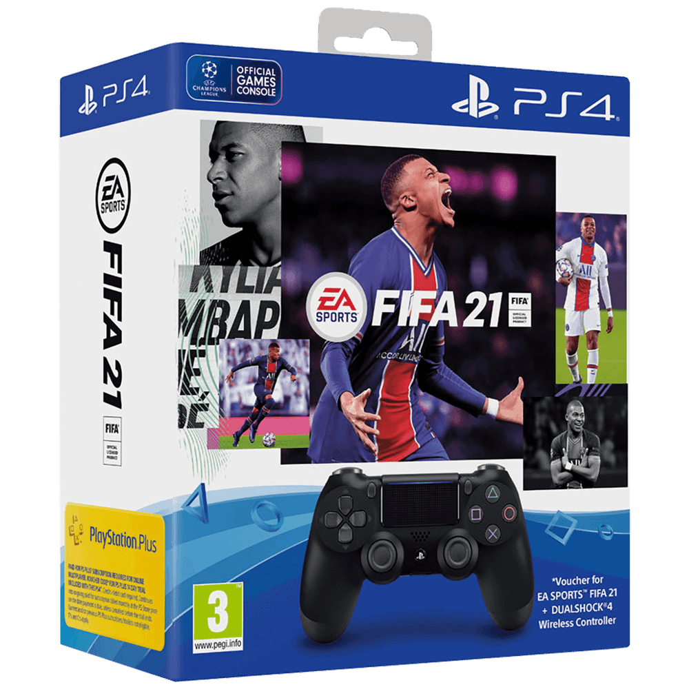 Sony SET Dualshock Controller v2+FIFA 21+FUT VCH+PS Plus 14 dana - SET Kontroler+FIFA21+14d slika 1