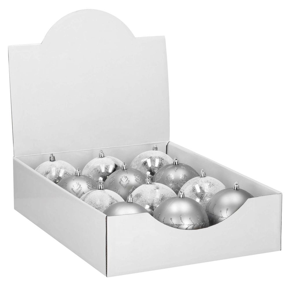 Ca1535 set božićnih kuglica 10 cm 12 kom. slika 11