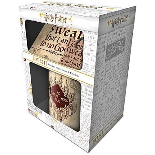 PYRAMID HARRY POTTER (MARAUDERS MAP) MUG/COASTER/KEYCHAIN slika 1