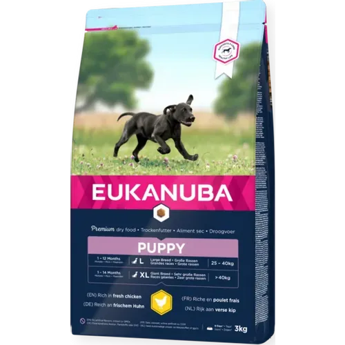 Eukanuba Dog Puppy Large Breed Chicken 18 kg slika 1