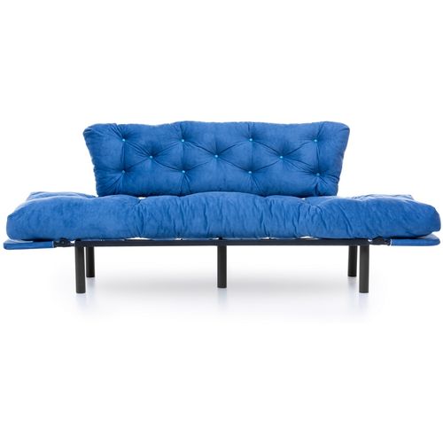 Nitta Triple - Blue Blue 3-Seat Sofa-Bed slika 5