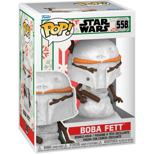 Funko Pop Star Wars: Holiday - Boba Fett(SNWMN) slika 1