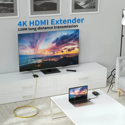 Velteh Extender HDMI-UTP do 120m HDEX-120 4K  slika 3