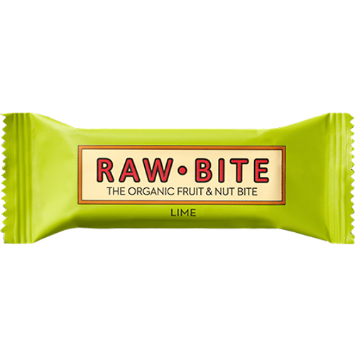 Raw Bite Voćni Energetski Bar Organski - limeta 50g slika 1