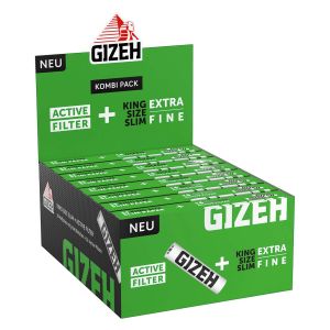 GIZEH BLACK Papers KSS + Active Carbon Filter