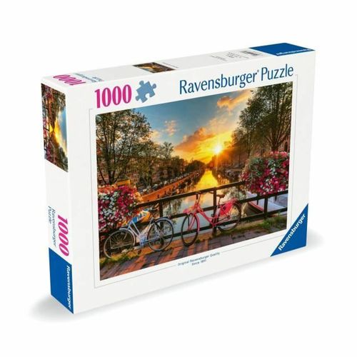 Puzzle Ravensburger Bicycles in Amsterdam slika 5