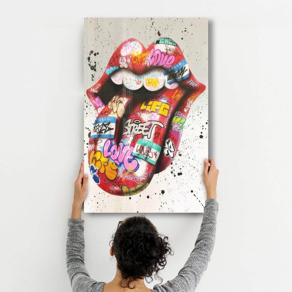 SPR-1110 - Dekorativna Slika na Kaljenom Staklu, Višebojna, 46 x 72 cm slika 2