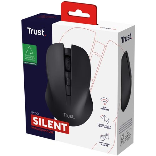 Trust Mydo miš wireless Silent Click Black  slika 5