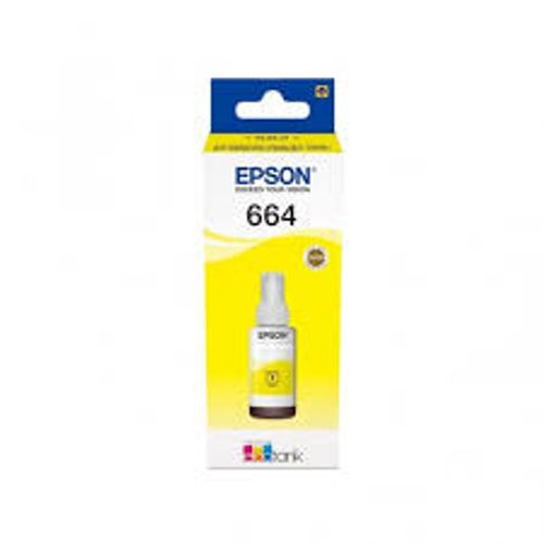 Epson C13T66444A T6644 EcoTank Yellow ink bottle slika 1