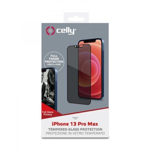 CELLY Zaštitno staklo PRIVACY za iPhone 13 PRO MAX slika 3
