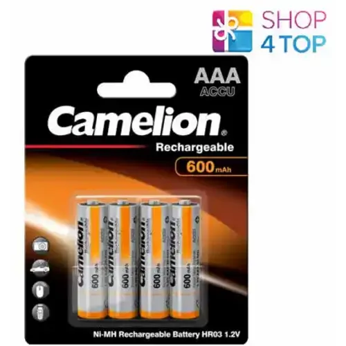 Punjiva baterija Camelion 600 mAh NiMh 1/4 slika 1