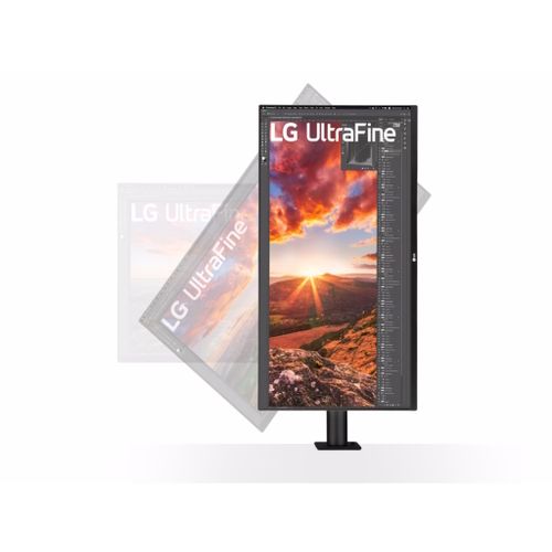 LG ERGO 32UN880P-B Monitor 31.5" IPS 3840x2160 60Hz 5ms GtG HDMIx2 DP USB pivot visina VESA zvučnici slika 3