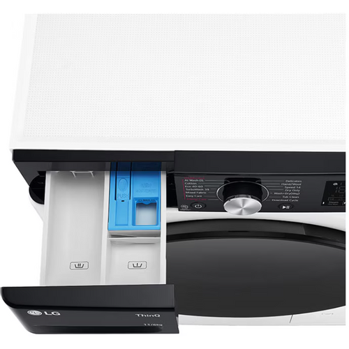 LG F4DR711S2H Mašina za pranje i sušenje veša, 11/6kg, 1400rpm, AI DD™, ThinQ™, TurboWash™360˚, Steam™, 55cm slika 7