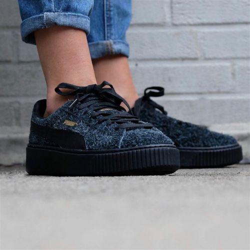 Sportske Tenisice za Žene Puma Suede Platform Eletal Crna slika 2