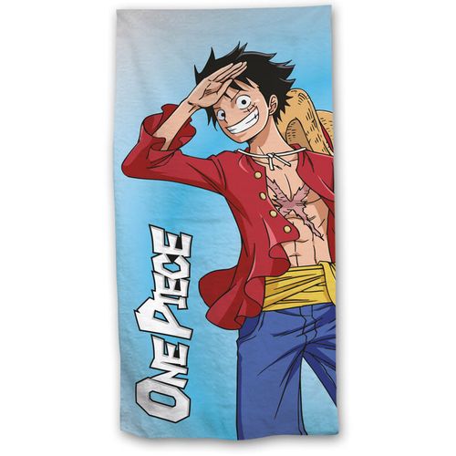 One Piece pamučni ručnik za plažu slika 1