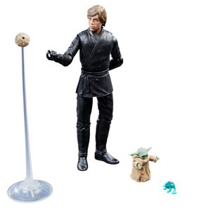 Star Wars: Knjiga Bobe Fetta - Luke Skywalker i Grogu figura 15 cm