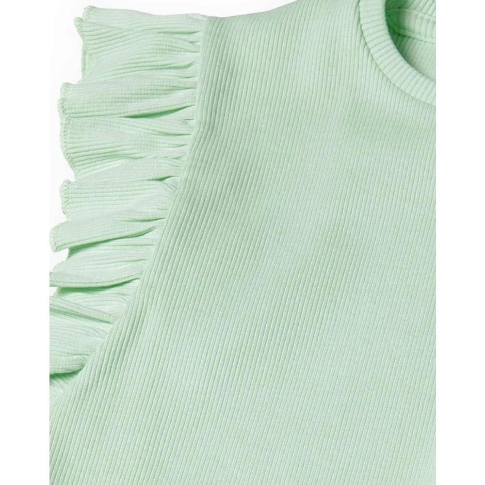 Minoti Majica bez rukava za bebe - Mint, 12-18 mj slika 3
