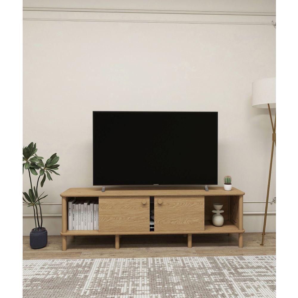 TV Stalak Ontano u Boji Hrasta slika 3