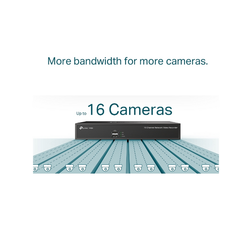 TP-LINK VIGI 16-kanalni mrežni video rekorder 24/7 slika 3