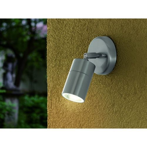 Eglo Stockholm 1  spoljna zidna lampa gu10-led, inox  slika 2