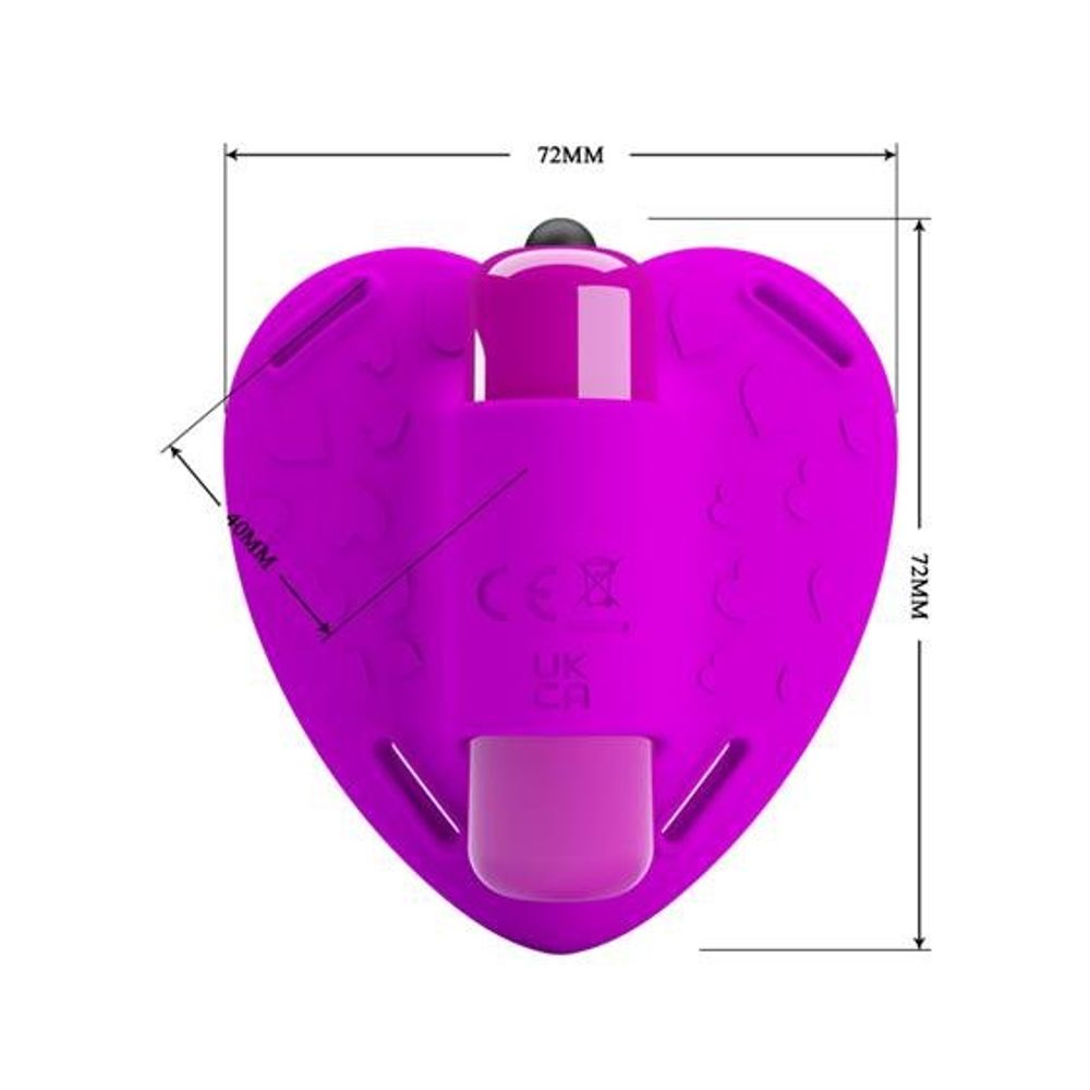 Masažer za klitoris Heartbeat Pretty Love slika 4