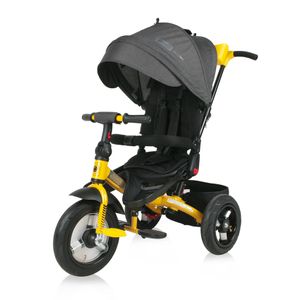 LORELLI JAGUAR AIR Tricikl za Djecu Black/Yellow (12 - 36 mj/20 kg)