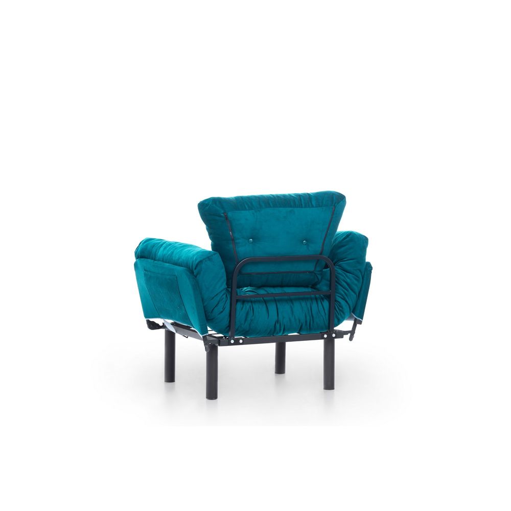 Nitta Single - Petrol Green Wing Chair slika 11