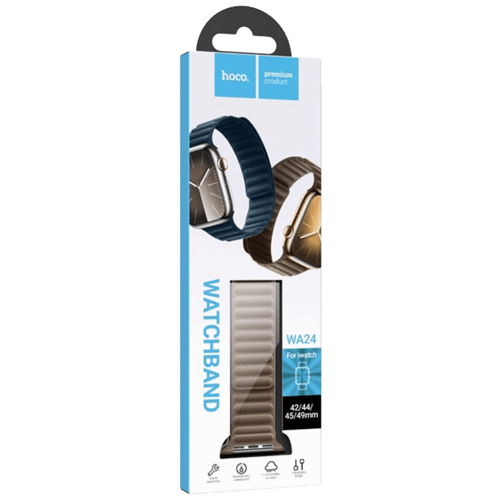 hoco. Magnetni remen za iWatch, 42/44/45/49mm, brown slika 2