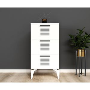 Asimo H - White White Multi Purpose Cabinet