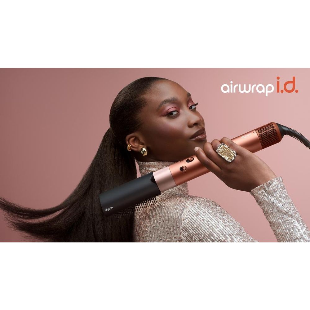 Dyson stilizator za kosu Airwrap i.d. Amber Silk/Pink Champagne Curly+Coily slika 2