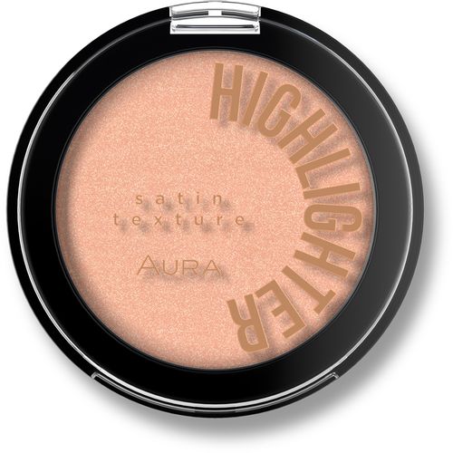 AURA Glorious Cheeks kompkatni prah visokog sjaja 218 Nude Shimmer slika 1