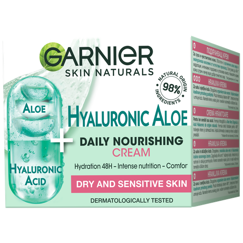 Garnier Skin Naturals Hyaluronic Aloe hranjiva krema 50 ml slika 2