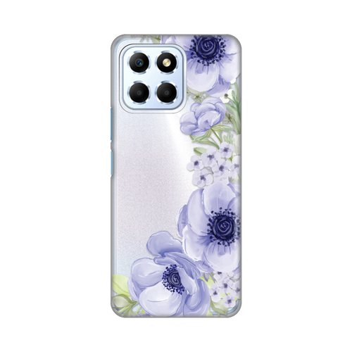 Torbica Silikonska Print Skin za Honor X6 Blue Roses slika 1