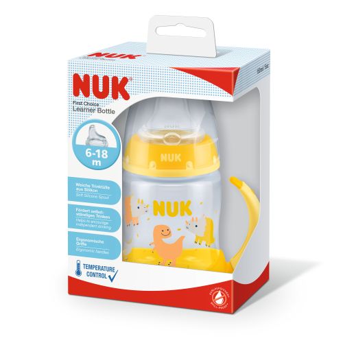 NUK čašica FC learner sa termometrom, silikon, 150 ml multicolor 10215335 slika 2