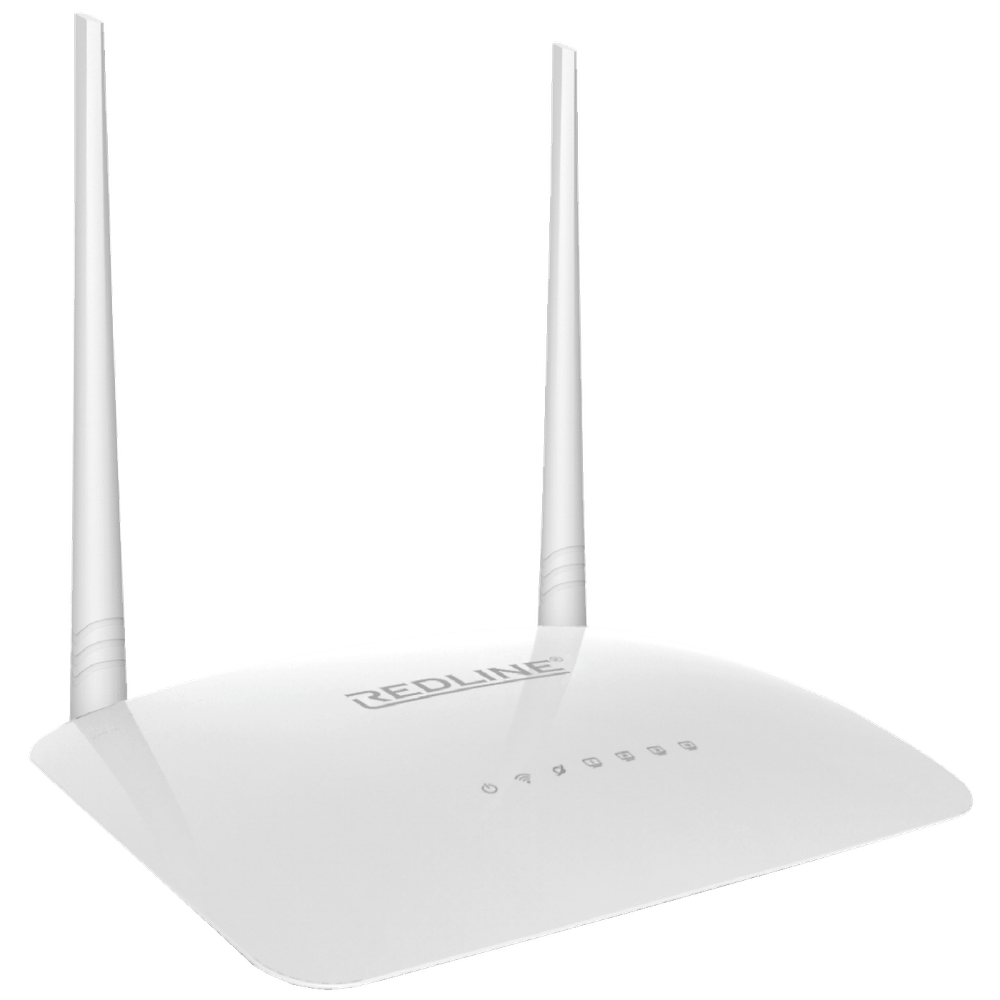 REDLINE Wireless N Router, Access Point, 300 Mbps, 2 x 5 dBi antena - RL-WR1220 slika 1