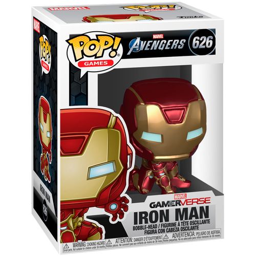POP figure Marvel Avengers Game Iron Man Stark Tech Suit slika 3